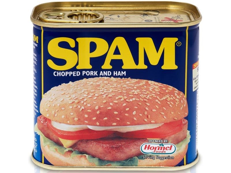 The origin of spam
